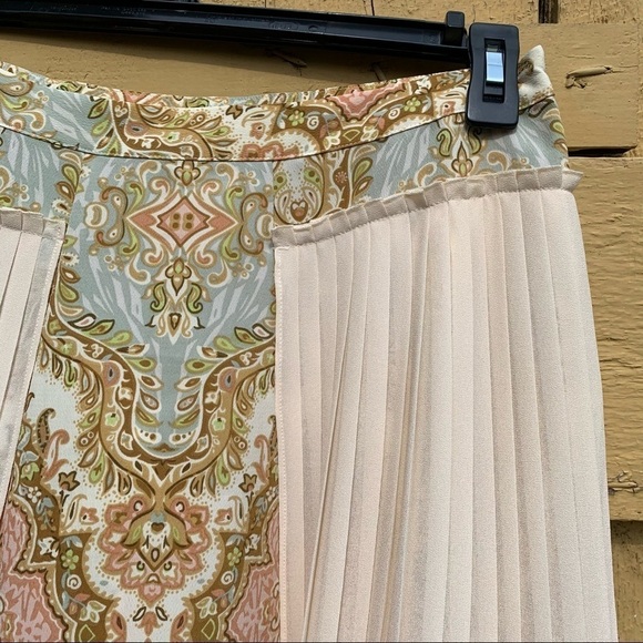 🆕 Soft Surroundings Maxi Skirt Boho Flowing Small - Picture 2 of 5
